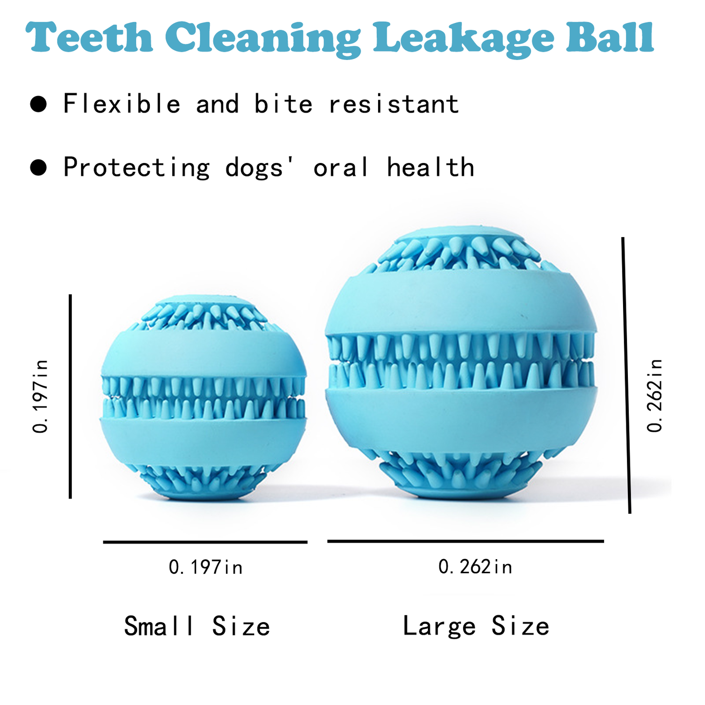 Dog Treat Ball – Interactive Dog Ball & Treat Dispensing Chew Toy for Small & Medium Dogs | Durable Teething Toy for Boredom, IQ Training & Slow Feeding – Bite-Resistant & Safe