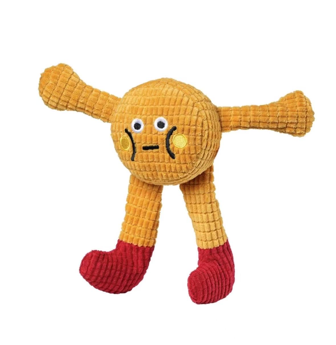 Adorable squeaky catnip toys for your cat or dog! Perfect for solo play, tough enough to chew, great for teeth grinding and keeping teeth clean.